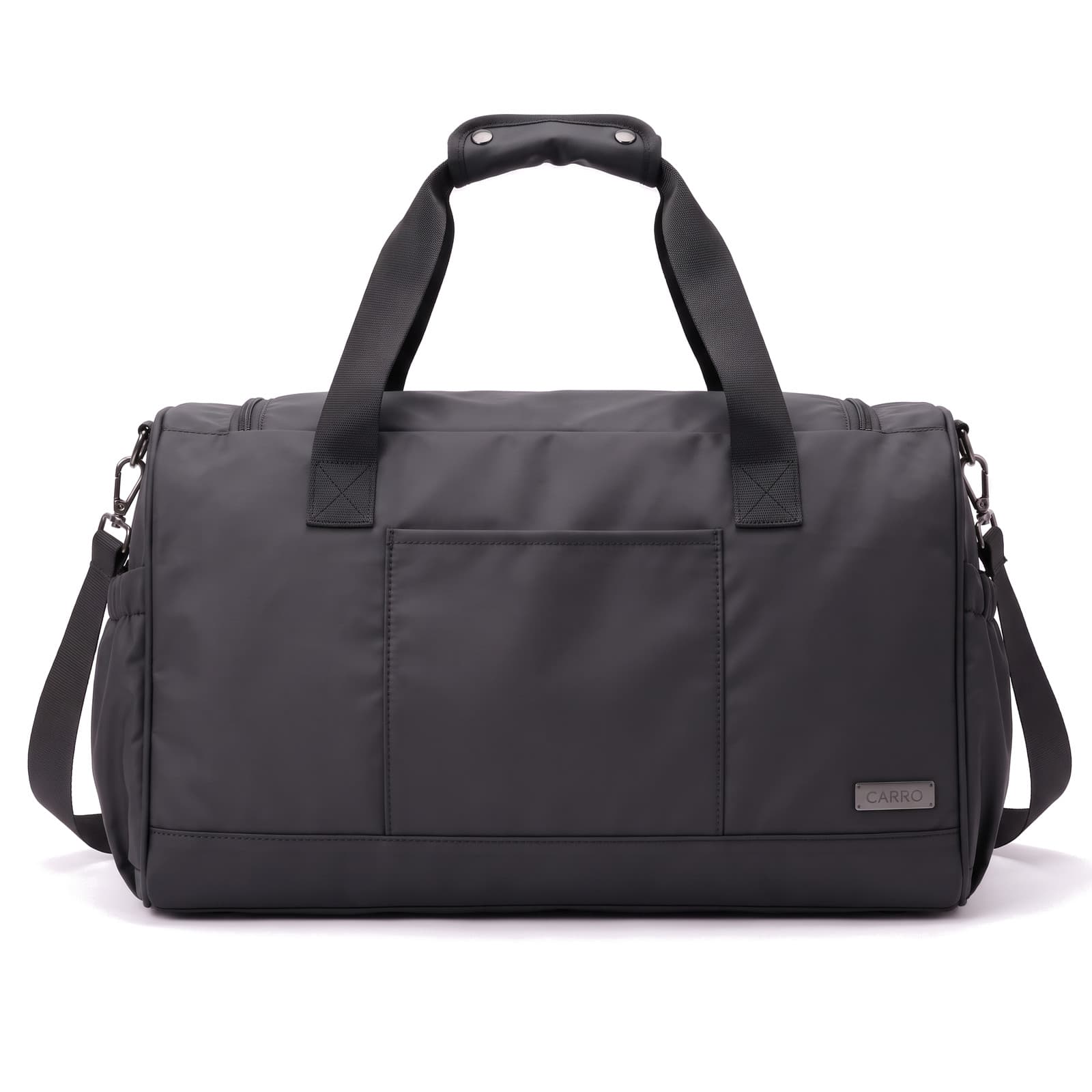 The Original in Matte Black, straight-on back view